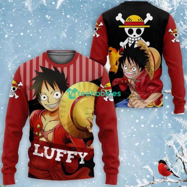Monkey D Luffy All Over Printed 3D Shirt One Piece Anime Fans Product Photo 2