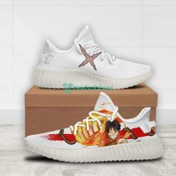 Monkey D Luffy Custom 1Piece Anime Yeezy Shoes For Fans Product Photo 2
