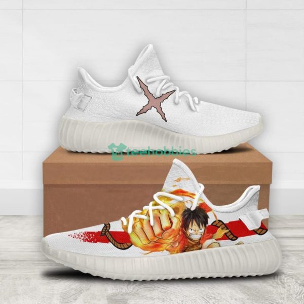 Monkey D Luffy Custom 1Piece Anime Yeezy Shoes For Fans Product Photo 2