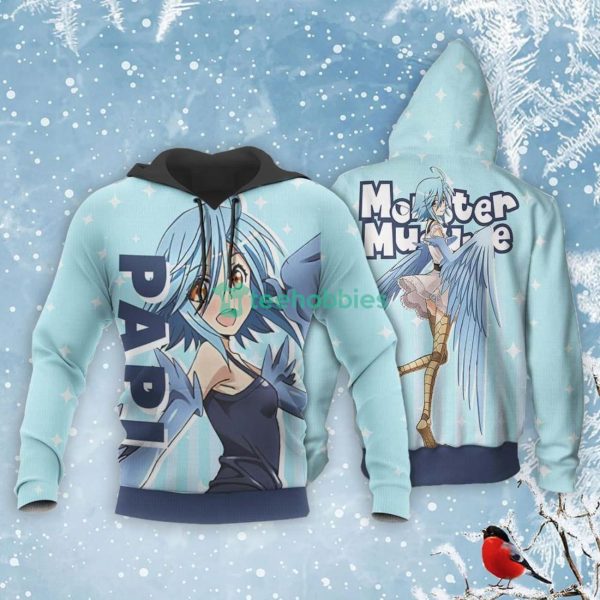 Monster Musume Papi All Over Printed 3D Shirt Custom Anime Fans Product Photo 3