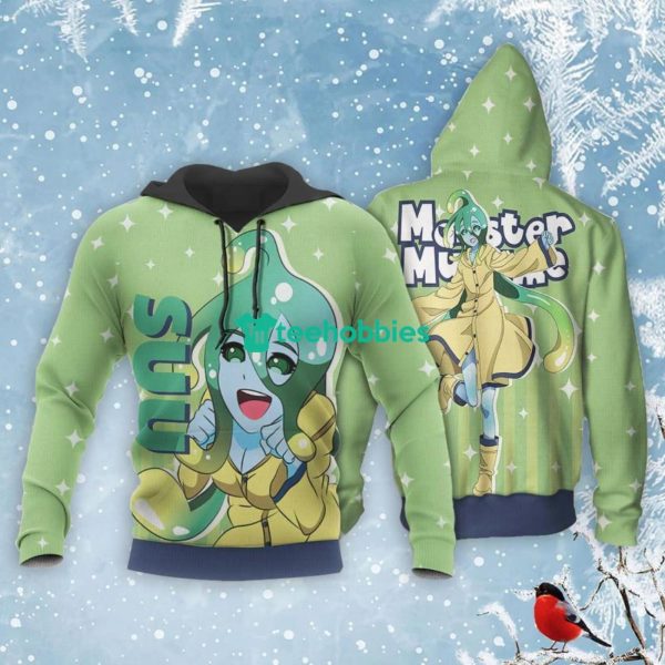Monster Musume Suu All Over Printed 3D Shirt Custom Anime Fans Product Photo 3