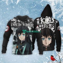 Muichiro Tokito All Over Printed 3D Shirt Custom Kimetsu Anime Fans Manga Style Product Photo 3