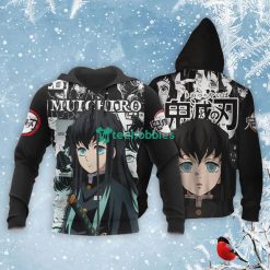 Muichiro Tokito All Over Printed 3D Shirt Custom Kimetsu Anime Fans Manga Style Product Photo 1