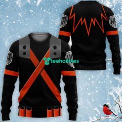 Musketeer Katsuki Bakugo My Hero Academia Anime Fans All Over Printed 3D Shirt Product Photo 2