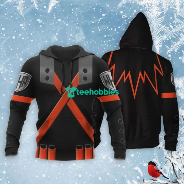 Musketeer Katsuki Bakugo My Hero Academia Anime Fans All Over Printed 3D Shirt Product Photo 3