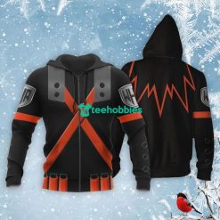 Musketeer Katsuki Bakugo My Hero Academia Anime Fans All Over Printed 3D Shirt Product Photo 1