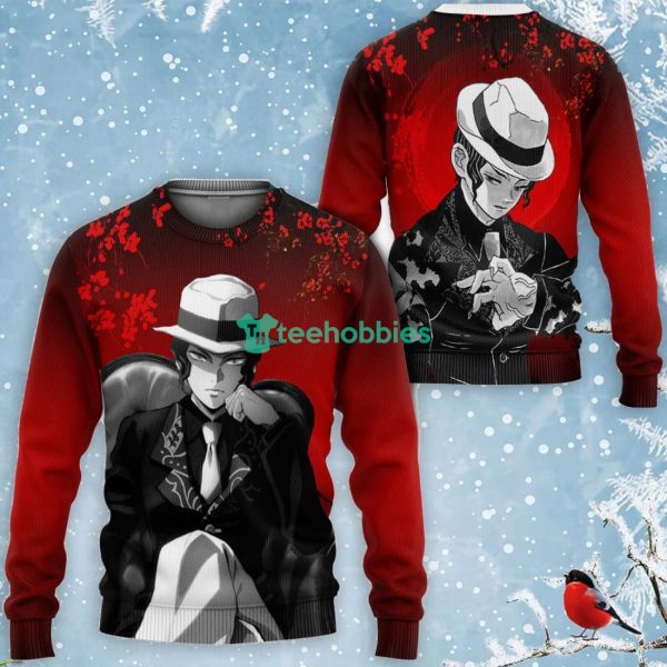 Muzan Kibutsuji All Over Printed 3D Shirt Custom Kimetsu Anime Fans Japan Art Product Photo 2