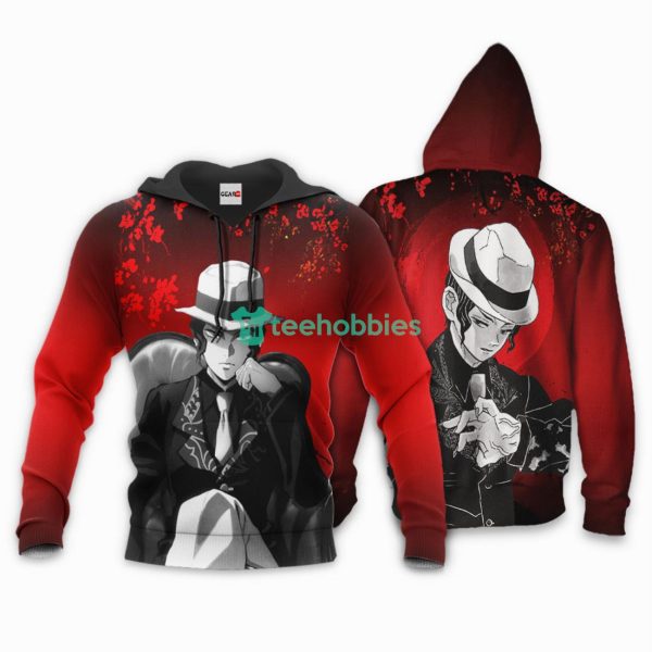 Muzan Kibutsuji All Over Printed 3D Shirt Custom Kimetsu Anime Fans Japan Art Product Photo 3
