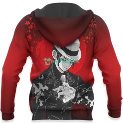 Muzan Kibutsuji All Over Printed 3D Shirt Custom Kimetsu Anime Fans Japan Art Product Photo 5