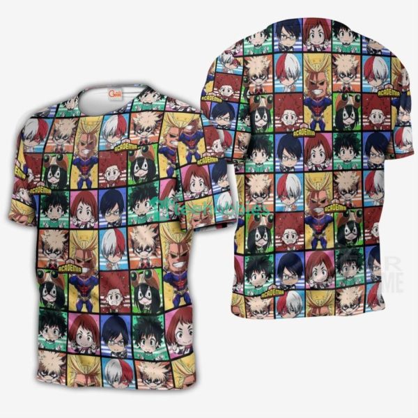 My Hero Academia Anime Fans All Over Printed 3D Shirt Characters Custom Anime Fans Product Photo 5
