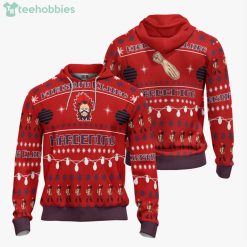 My Hero Academia Custom Kirishima Eijiro Anime Fans Ugly Christmas Sweater Hoodie Product Photo 3