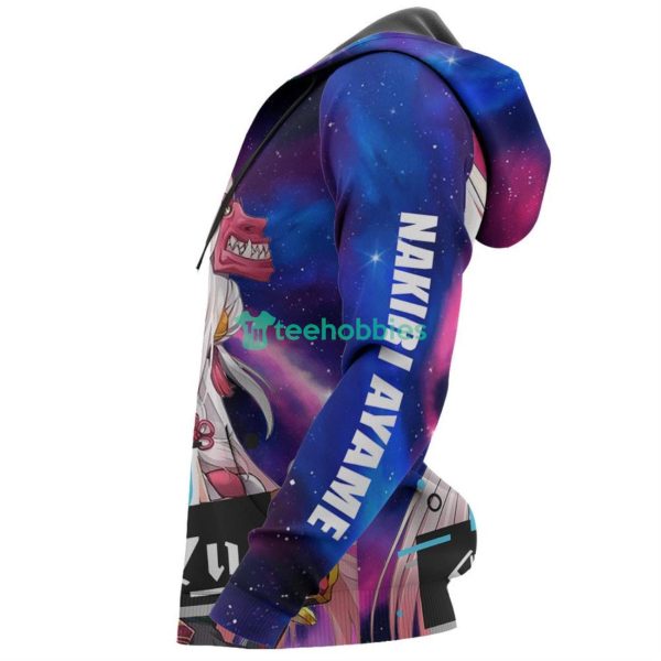 Nakiri Ayame All Over Printed 3D Shirt Holo Graffiti Custom Anime Fans Product Photo 6