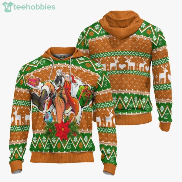 Naruto Santa Claus Custom Naruto Anime Fans Ugly Christmas Sweater Hoodie Product Photo 3