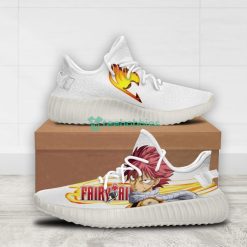 Natsu Dragneel Custom Fairy Tail Anime Yeezy Shoes For Fans Product Photo 2