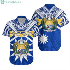 Nauru Rugby Symbol Star Polynesian Hawaiian Shirtproduct photo 1