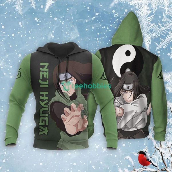 Neji Hyuga All Over Printed 3D Shirt Naruto Anime Fans Product Photo 3