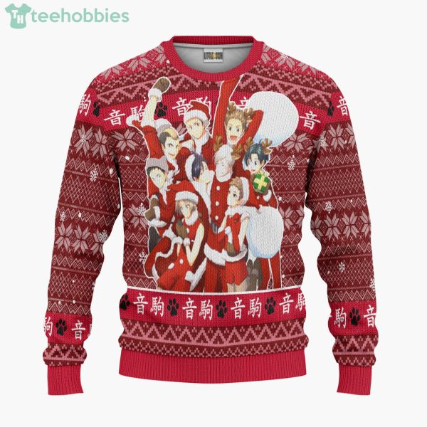 Nekoma High Haikyuu Anime Fans Ugly Christmas Sweater Hoodie Product Photo 1