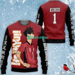 Nekoma Tetsuro Kuroo All Over Printed 3D Shirt Haikyuu Anime Fans Product Photo 2