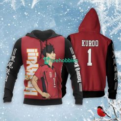 Nekoma Tetsuro Kuroo All Over Printed 3D Shirt Haikyuu Anime Fans Product Photo 3