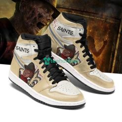 New Orleans Saints Horror Team Air Jordan Hightop Shoes Product Photo 1