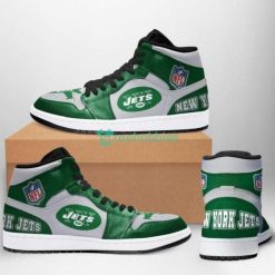 New York Jets Sneaker Air Jordan Hightop Shoes Product Photo 1
