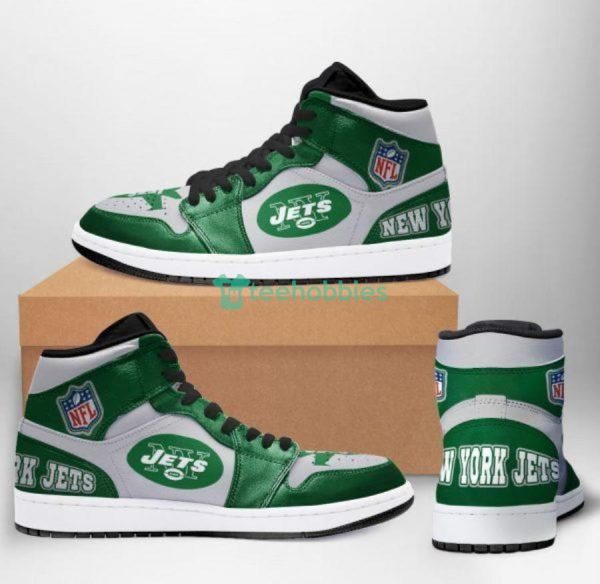 New York Jets Sneaker Air Jordan Hightop Shoes Product Photo 1