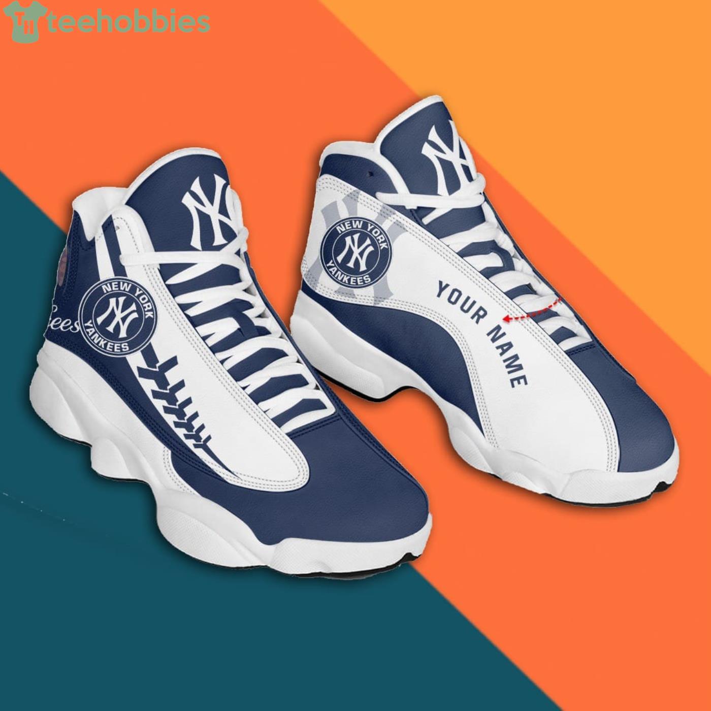 New York Yankees Air Jordan 13 Sneaker Shoes