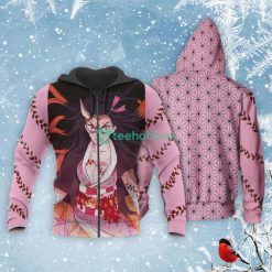 Nezuko Demon Form All Over Printed 3D Shirt Custom Kimetsu Anime Fans Product Photo 1