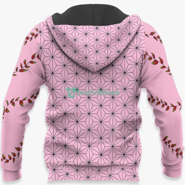 Nezuko Demon Form All Over Printed 3D Shirt Custom Kimetsu Anime Fans Product Photo 5