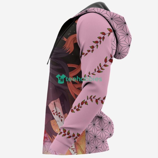 Nezuko Demon Form All Over Printed 3D Shirt Custom Kimetsu Anime Fans Product Photo 6