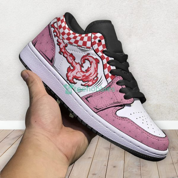 Nezuko Kamado Anime Demon Slayer Custom Air Jordan Low Top Shoesproduct photo 3