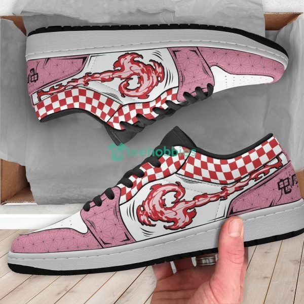 Nezuko Kamado Anime Demon Slayer Custom Air Jordan Low Top Shoesproduct photo 4