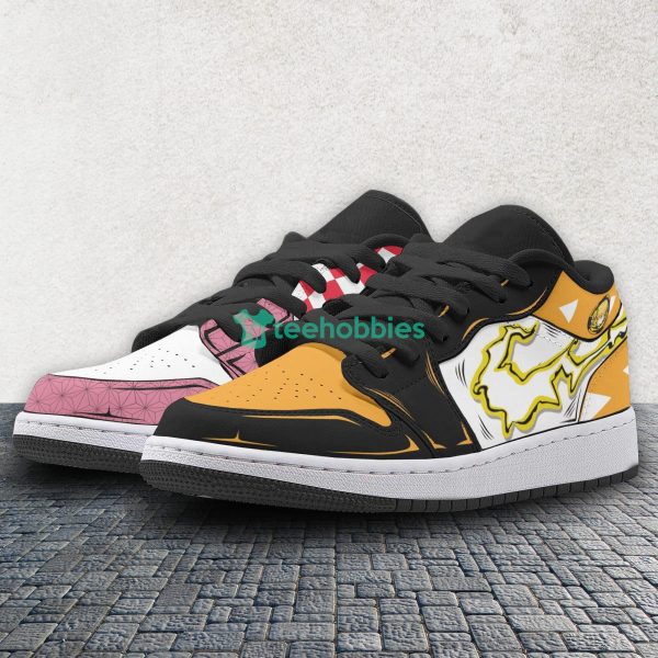 Nezuko x Zenitsu Demon Slayer Anime Air Jordan Low Top Shoesproduct photo 1