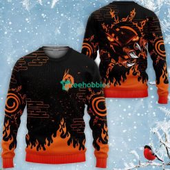 Nine-Tails Kurama Seal All Over Printed 3D Shirt Custom Anime Fans Naruto Product Photo 3