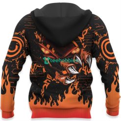 Nine-Tails Kurama Seal All Over Printed 3D Shirt Custom Anime Fans Naruto Product Photo 5