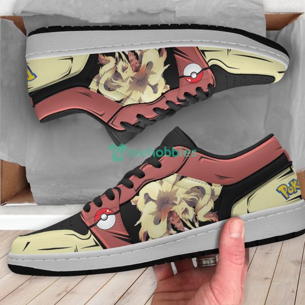 Ninetales Pokemon Anime Custom Air Jordan Low Top Shoesproduct photo 3