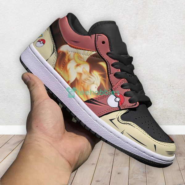 Ninetales Pokemon Anime Custom Air Jordan Low Top Shoesproduct photo 4