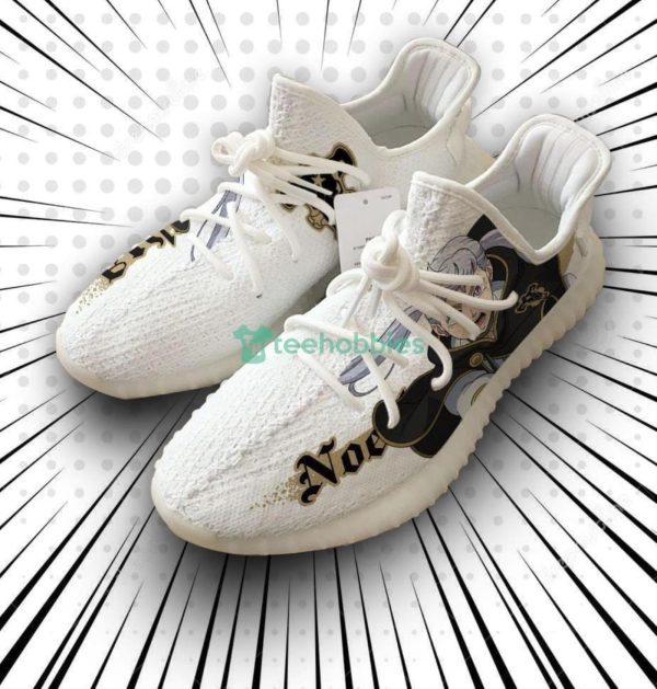 Noelle Silva Custom Black Clover Anime Yeezy Shoes For Fans Product Photo 1