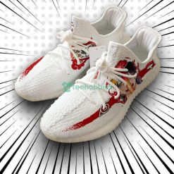 Nrt x Sasuke Custom Nrt Anime Yeezy Shoes For Fans Product Photo 1