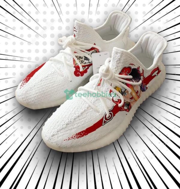 Nrt x Sasuke Custom Nrt Anime Yeezy Shoes For Fans Product Photo 1