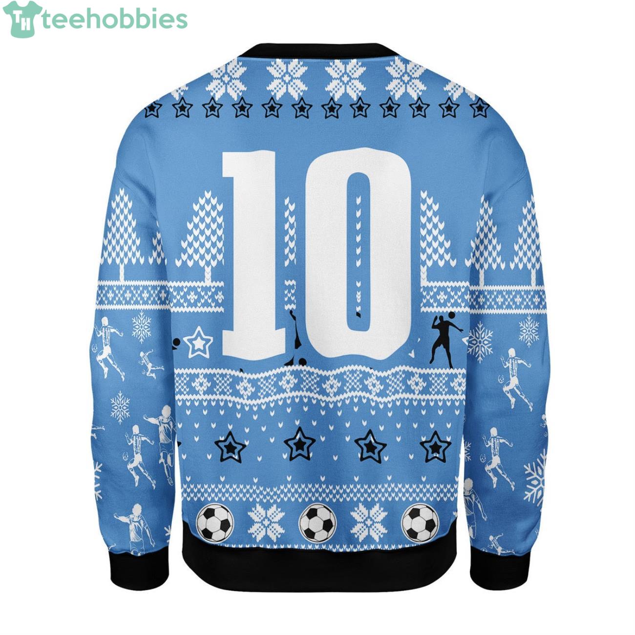 Titans Nfl Custom Name Number Ugly Christmas Sweater - Shibtee