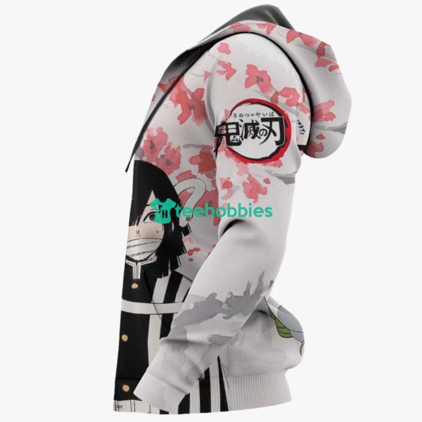 Obanai and Mitsuri All Over Printed 3D Shirt Custom Kimetsu Anime Fans Valentine's Gift Product Photo 6