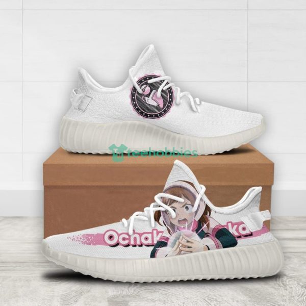 Ochaco Uraraka Custom My Hero Academia Anime Yeezy Shoes For Fans Product Photo 2