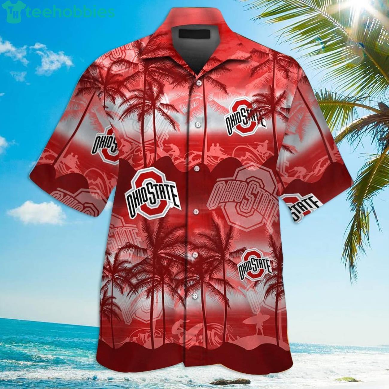 Ohio State Buckeyes Funny Summer Hawaiian Shirt Product Photo 1