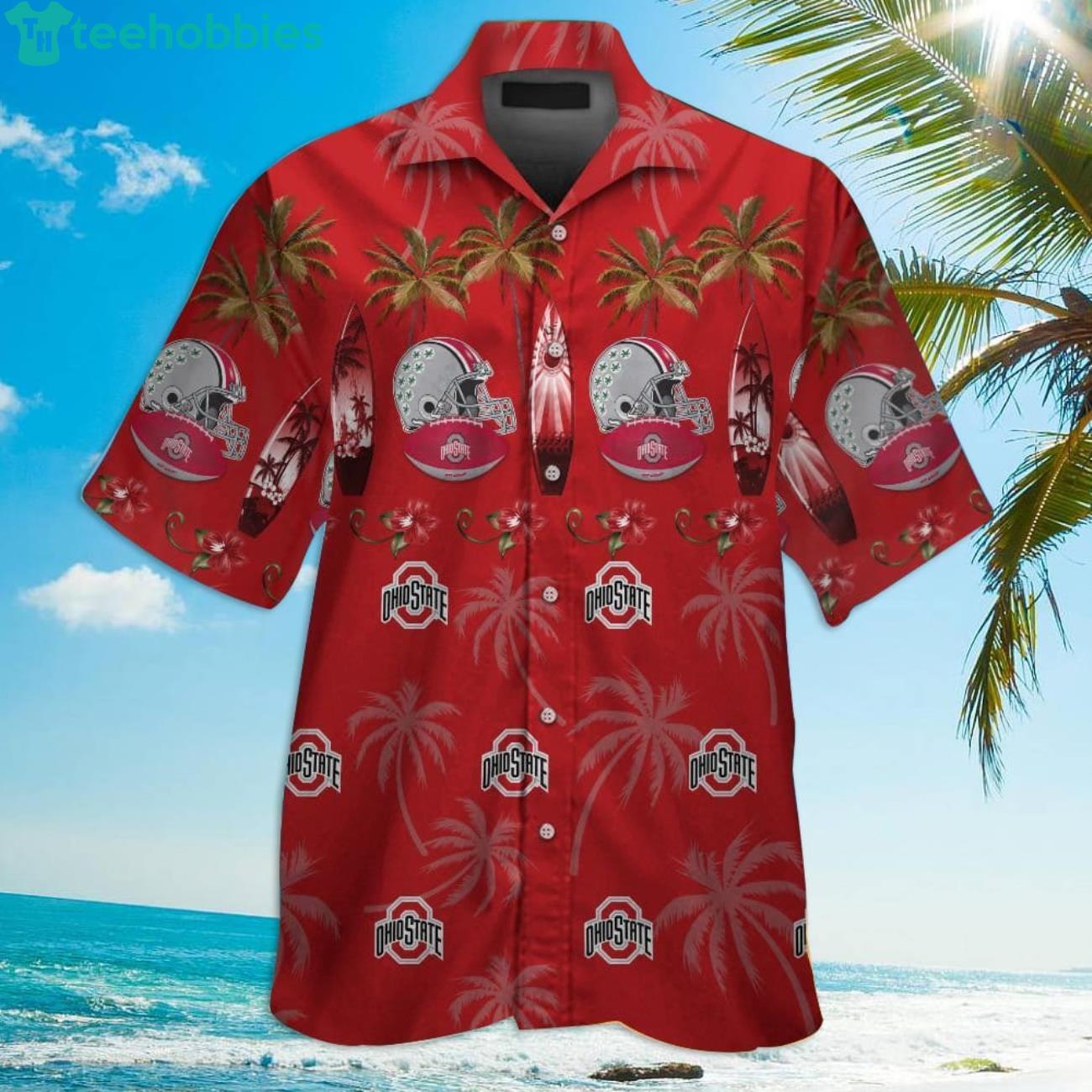Ohio State Buckeyes Surfing Hawaiian Shirt Product Photo 1
