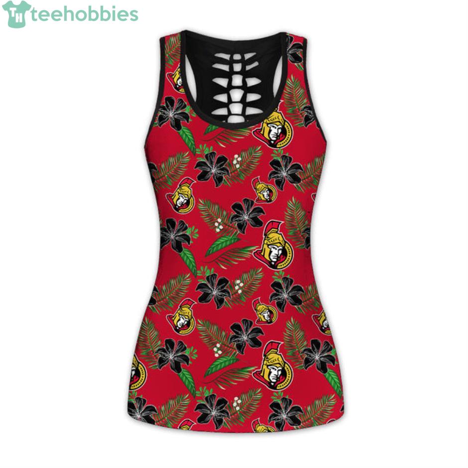 Ottawa Senators Tropical Hawwaiian Hollow Tank Top Product Photo 1 Ottawa Senators Tropical Hawwaiian Hollow Tank Top Product Photo 1