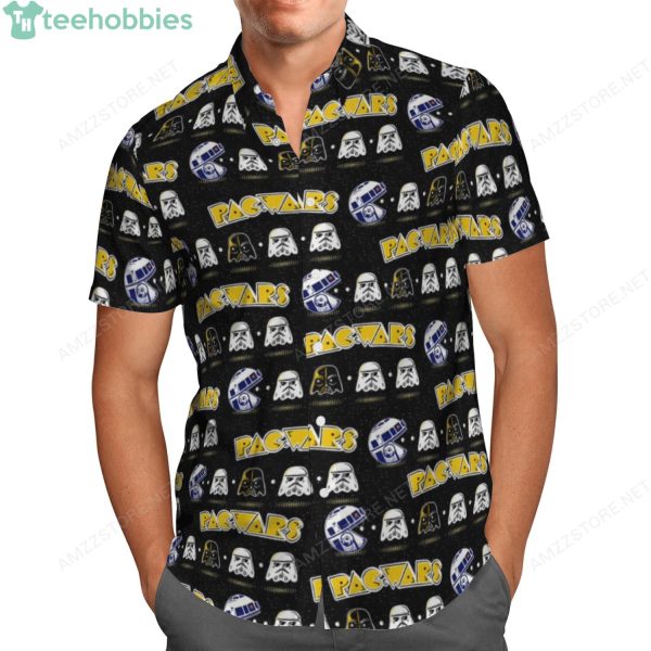 Pacman Star Wars Nes Game Hawaiian Shirtproduct photo 2