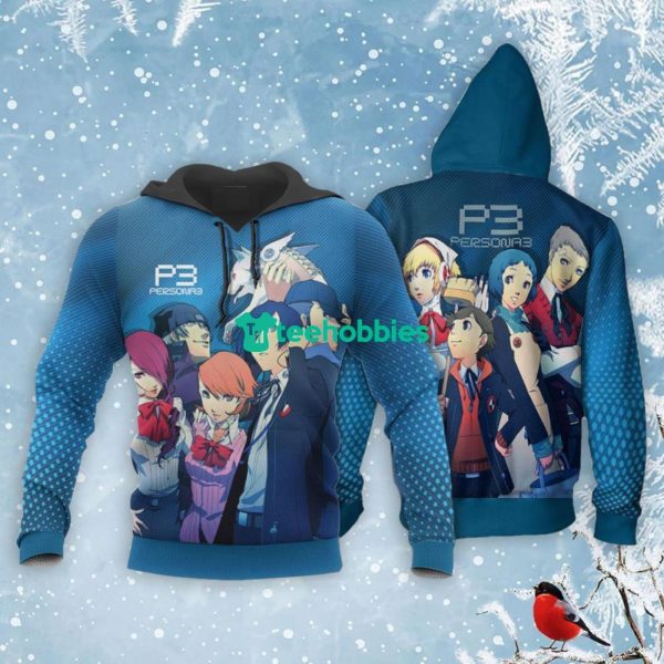 Persona 3 Team All Over Printed 3D Shirt Anime Fan Product Photo 3