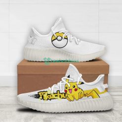 Pikachu Custom Pokemon Anime Yeezy Shoes For Fans Product Photo 2
