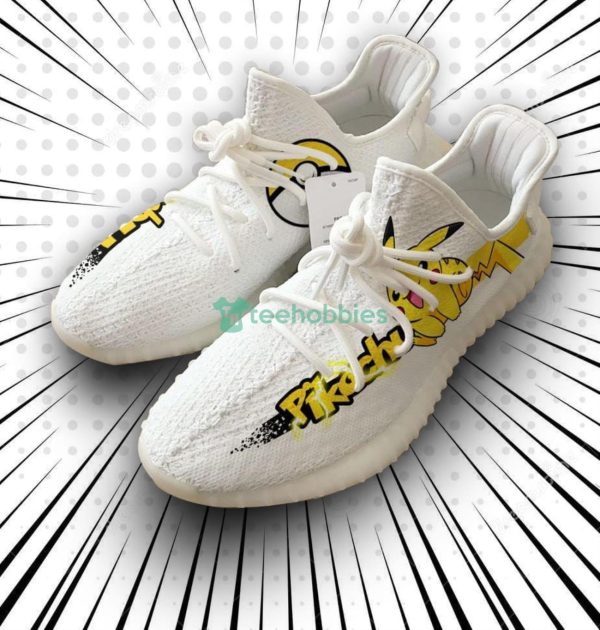 Pikachu Custom Pokemon Anime Yeezy Shoes For Fans Product Photo 1